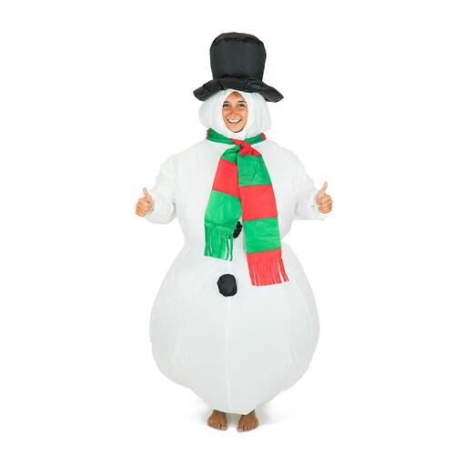 Inflatable Snowman Costume - BODYSOCKS