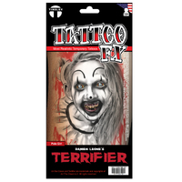 Pale Girl - Terrifier - Temporary Tattoo