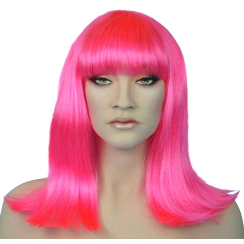 Wig - Cleo - Hot Pink - CARNIVAL PRODUCTS