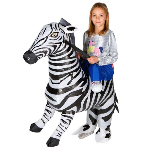 Kids Inflatable Zebra Costume