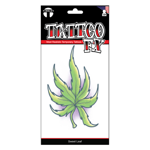 Sweet Leaf - BUD - Temporary Tatto