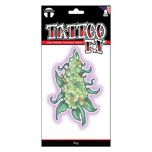 Nug - BUD - Temporary Tattoo