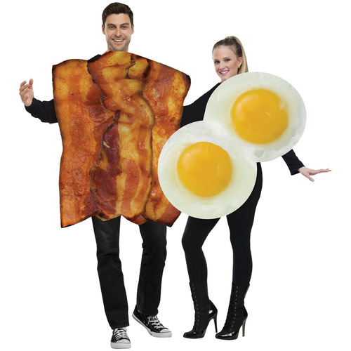 Bacon & Eggs Couples Costumes