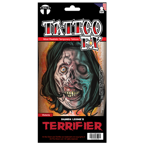 Victoria - Terrifier - Temporary Tattoo